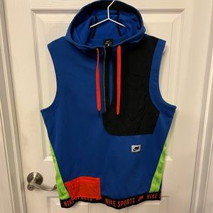 Nike Sport Clash Sleeveless Hoodie